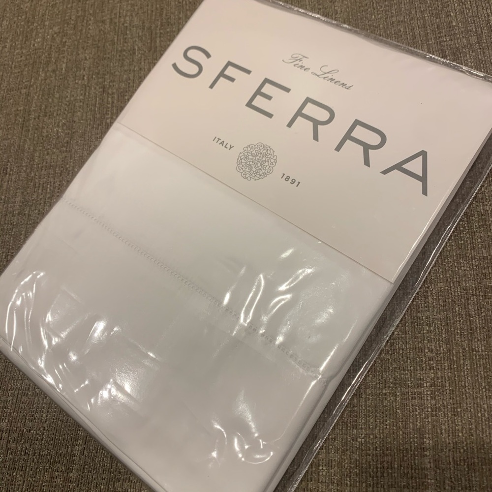 SFERRA King Pillowcases(2) White